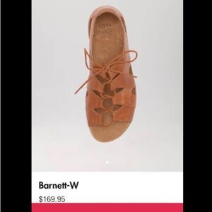 Ziera Size 10.5 W/41 Tan Leather Support Lace Up Sandals Retail $170